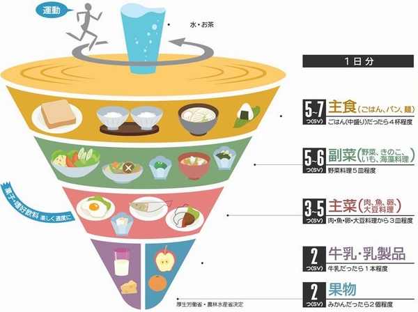 食事バランスガイドが目指しているのは・・・・ 食事バランスガイドが目指しているのは・・・・
