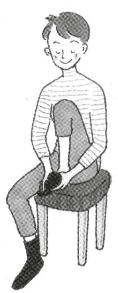 3.靴下をはくときは 3.靴下をはくときは